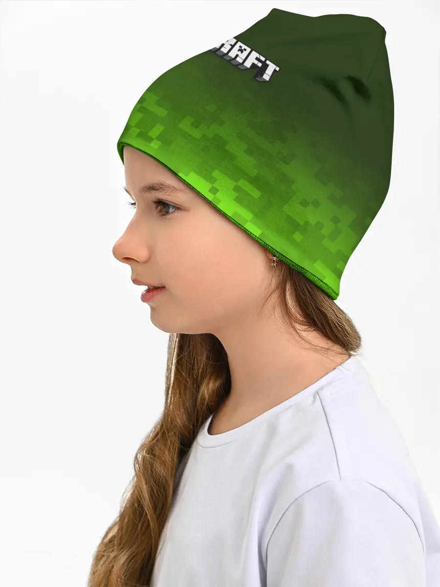 Детская шапка / MINECRAFT / МАЙНКРАФТ