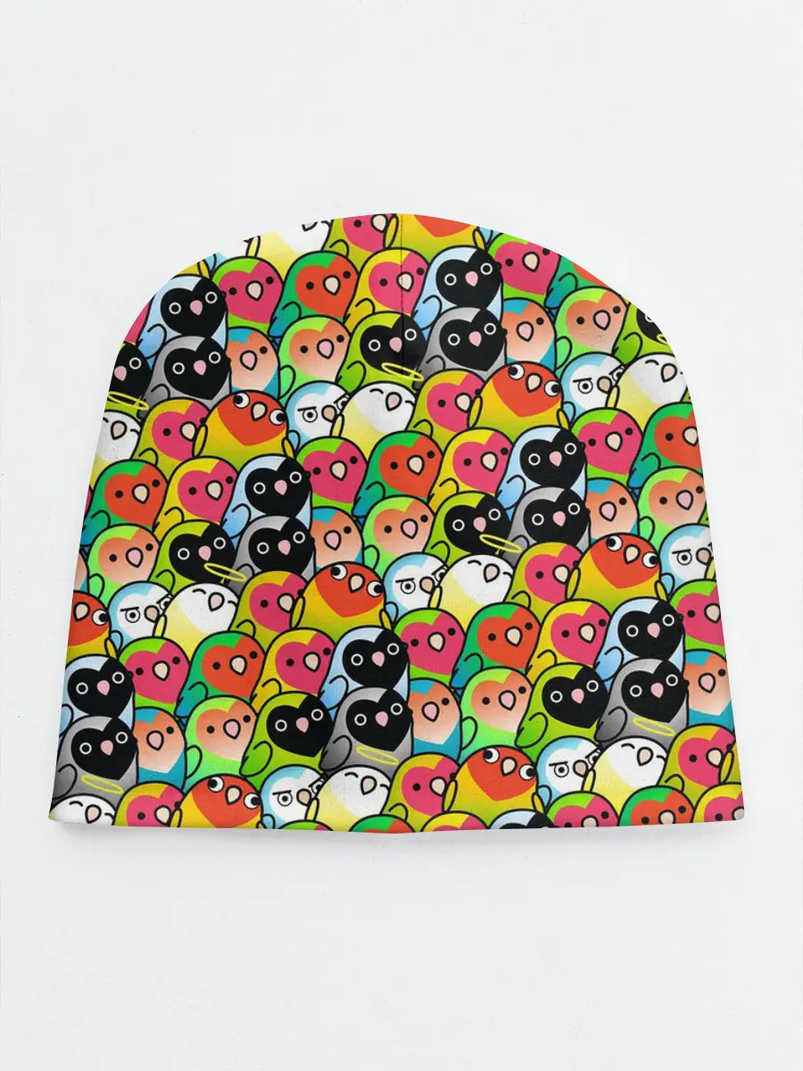 Детская шапка / Папуги