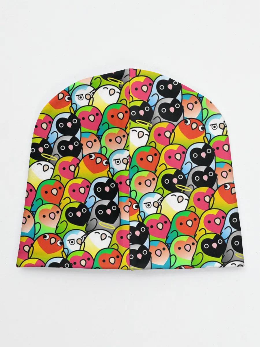 Детская шапка / Папуги