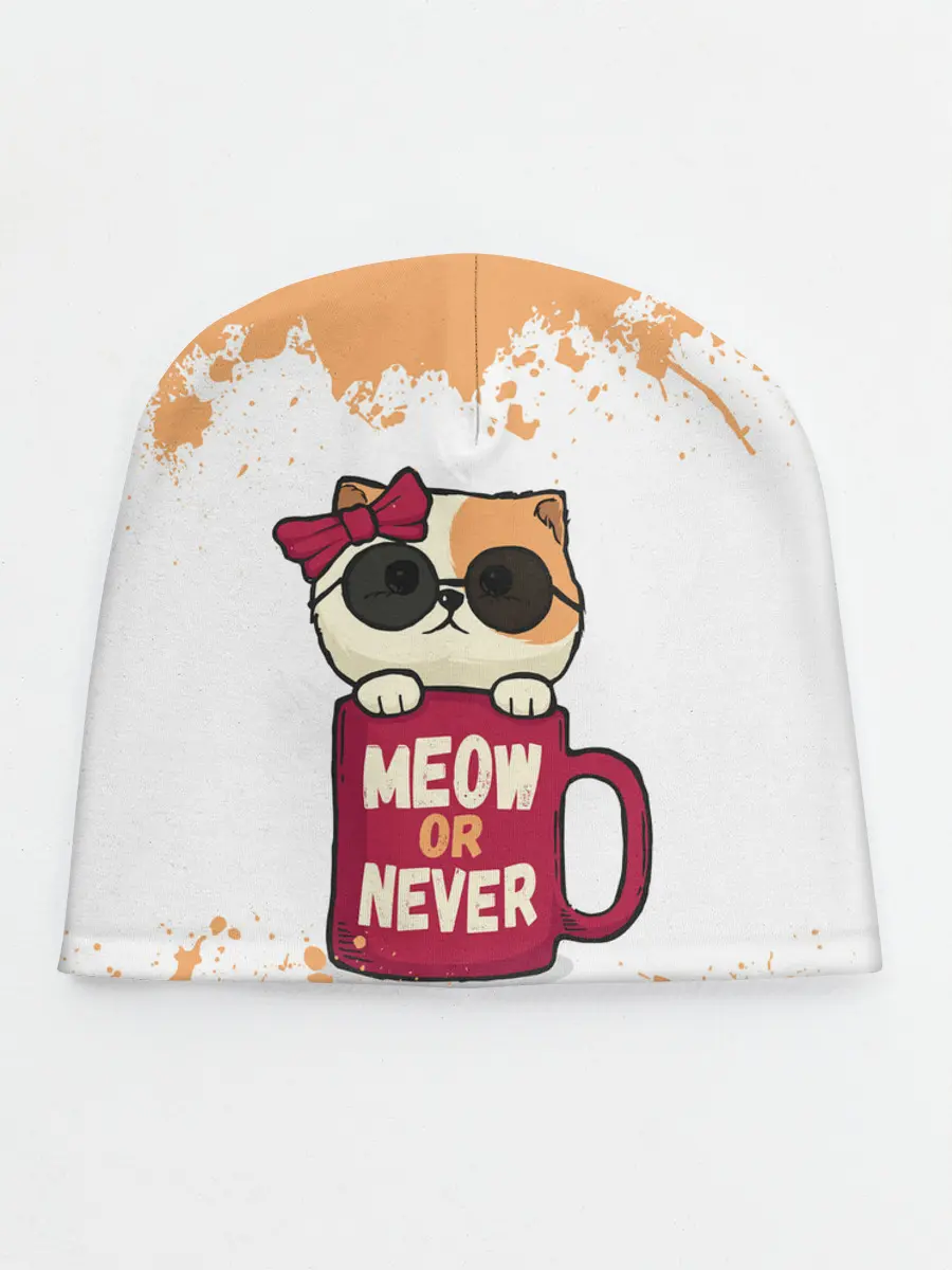 Детская шапка / МИЛЫЙ КОТЕНОК | CUTE KITTEN