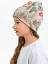 Детская шапка / Цветы