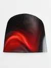 Детская шапка / BLACK RED WAVES | АБСТРАКЦИЯ