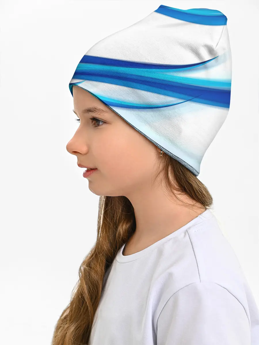 Детская шапка / STRIPES BLUE