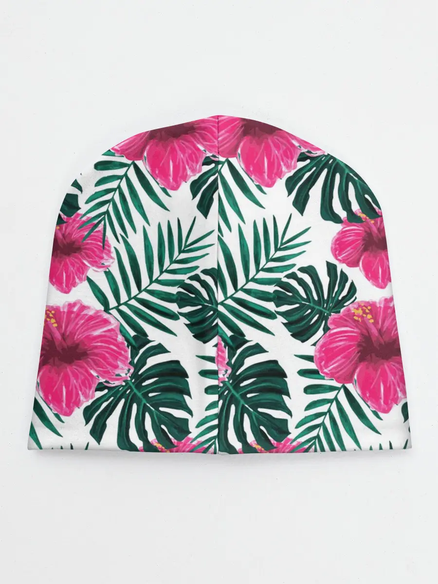 Детская шапка / Гавайский гибискус