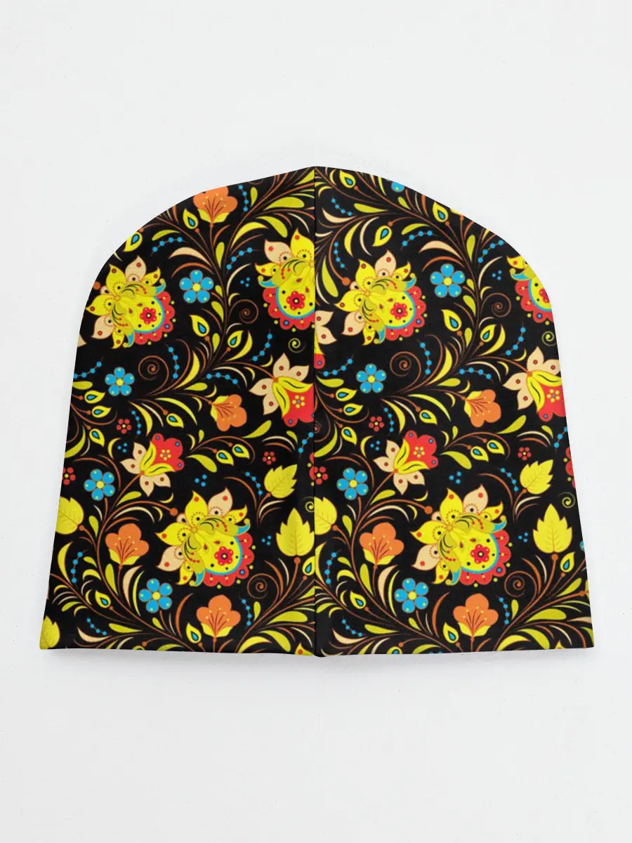 Детская шапка / Яркая Хохлома