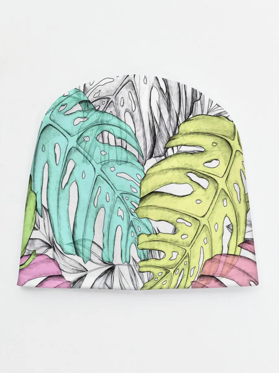 Детская шапка / ТЕКСТУРА ТРОПИКИ