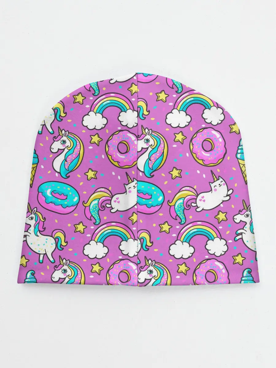 Детская шапка / Pink unicorn