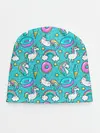 Детская шапка / Turquoise unicorn