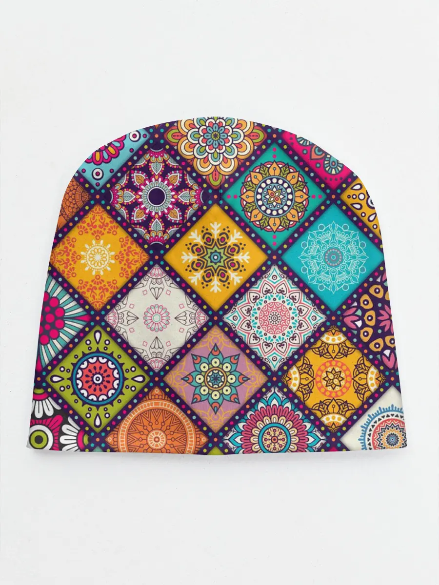 Детская шапка / Узоры мандалы