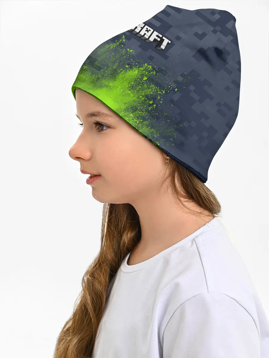 Детская шапка / MINECRAFT / МАЙНКРАФТ