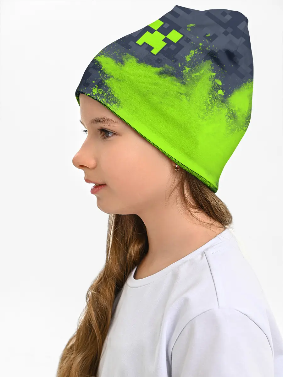 Детская шапка / MINECRAFT / МАЙНКРАФТ