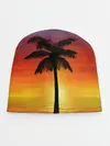 Детская шапка / ТРОПИЧЕСКИЕ ПАЛЬМЫ.