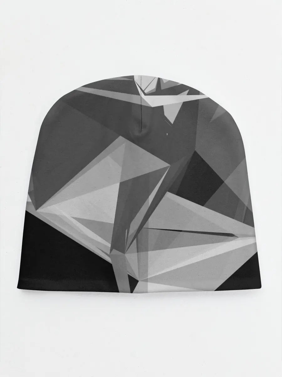 Детская шапка / Camo - Black & White