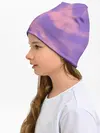Детская шапка / Фиолетовый ТАЙ ДАЙ