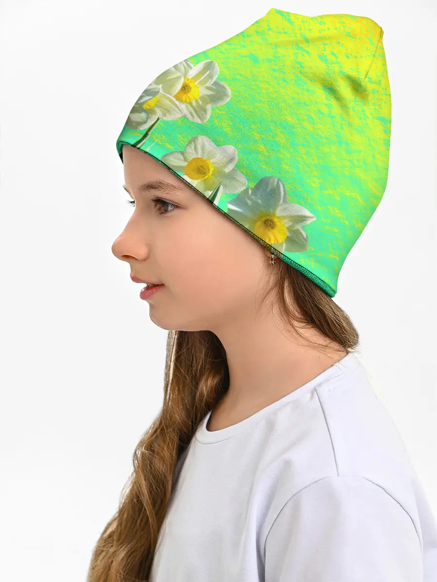 Детская шапка / Солнечные Нарциссы