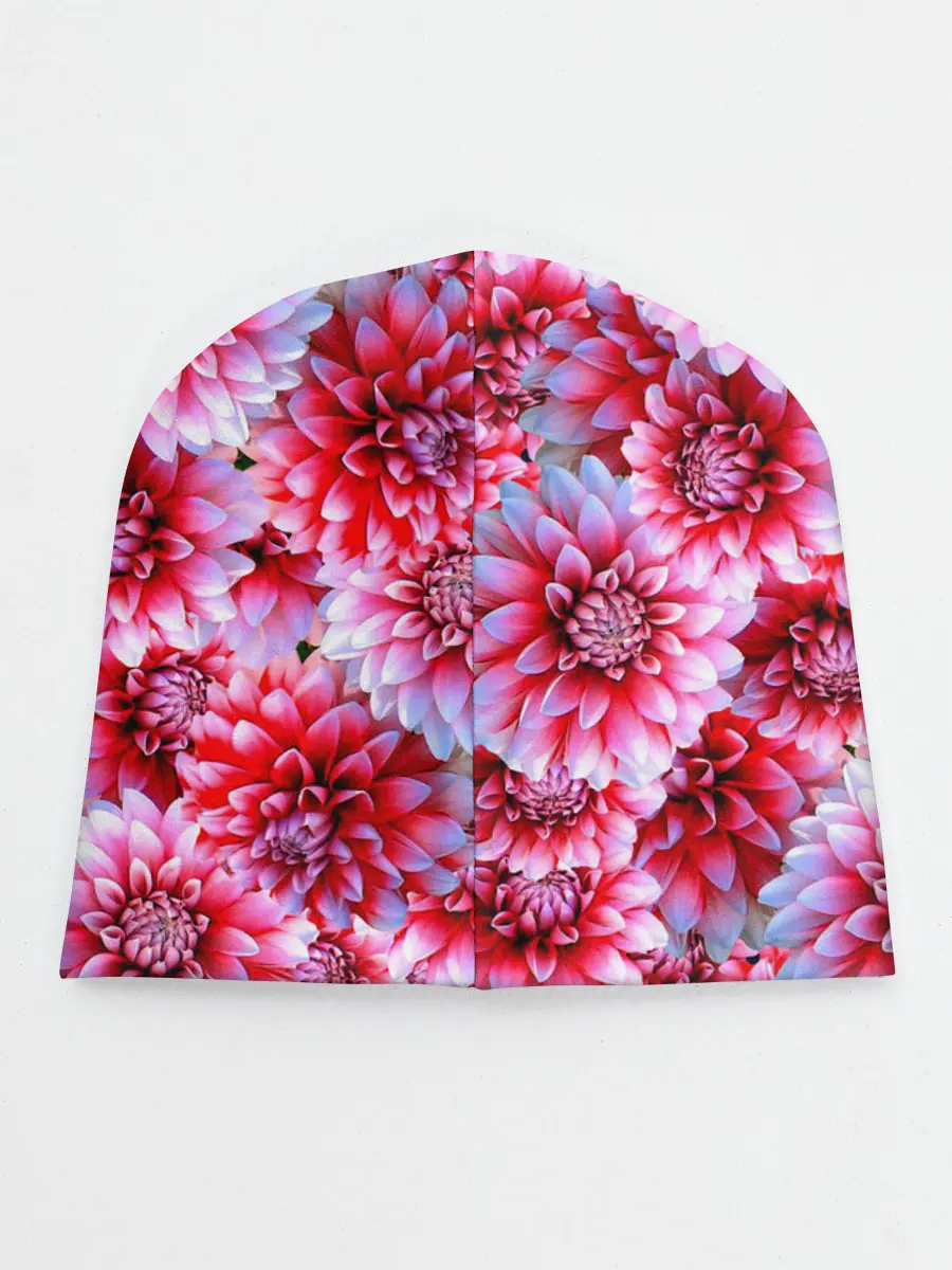 Детская шапка / Георгины