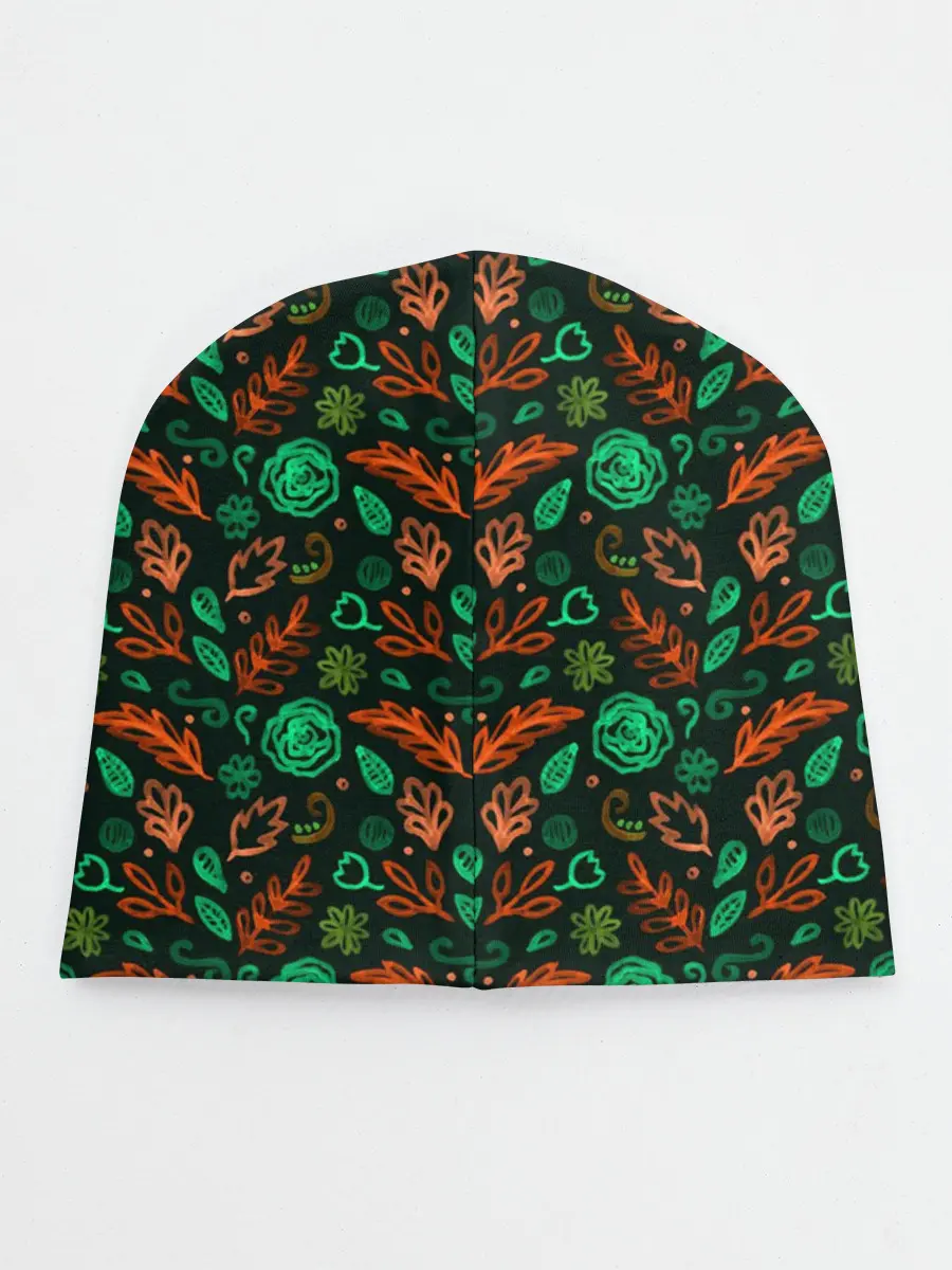 Детская шапка / Лесной Орнамент | Медведь