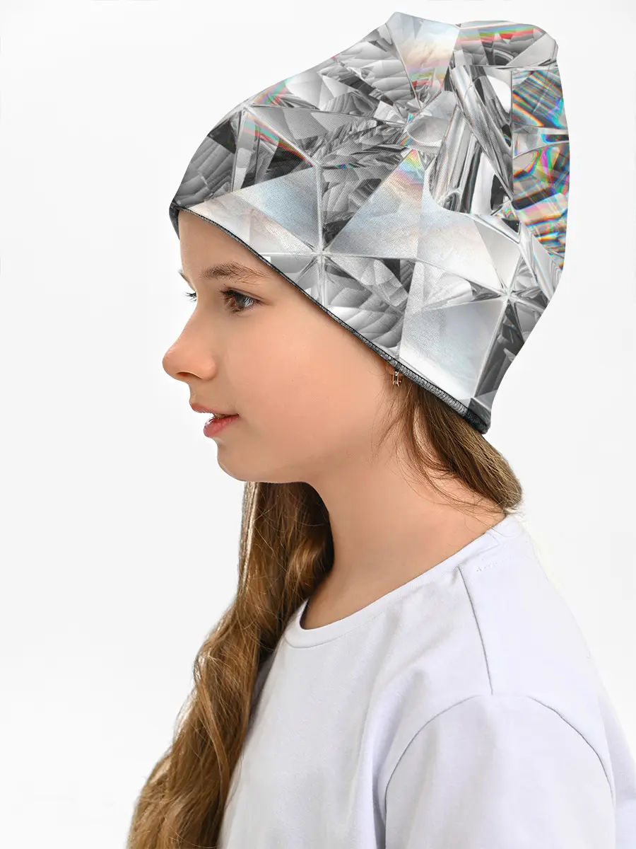 Детская шапка / зеркальный калейдоскоп