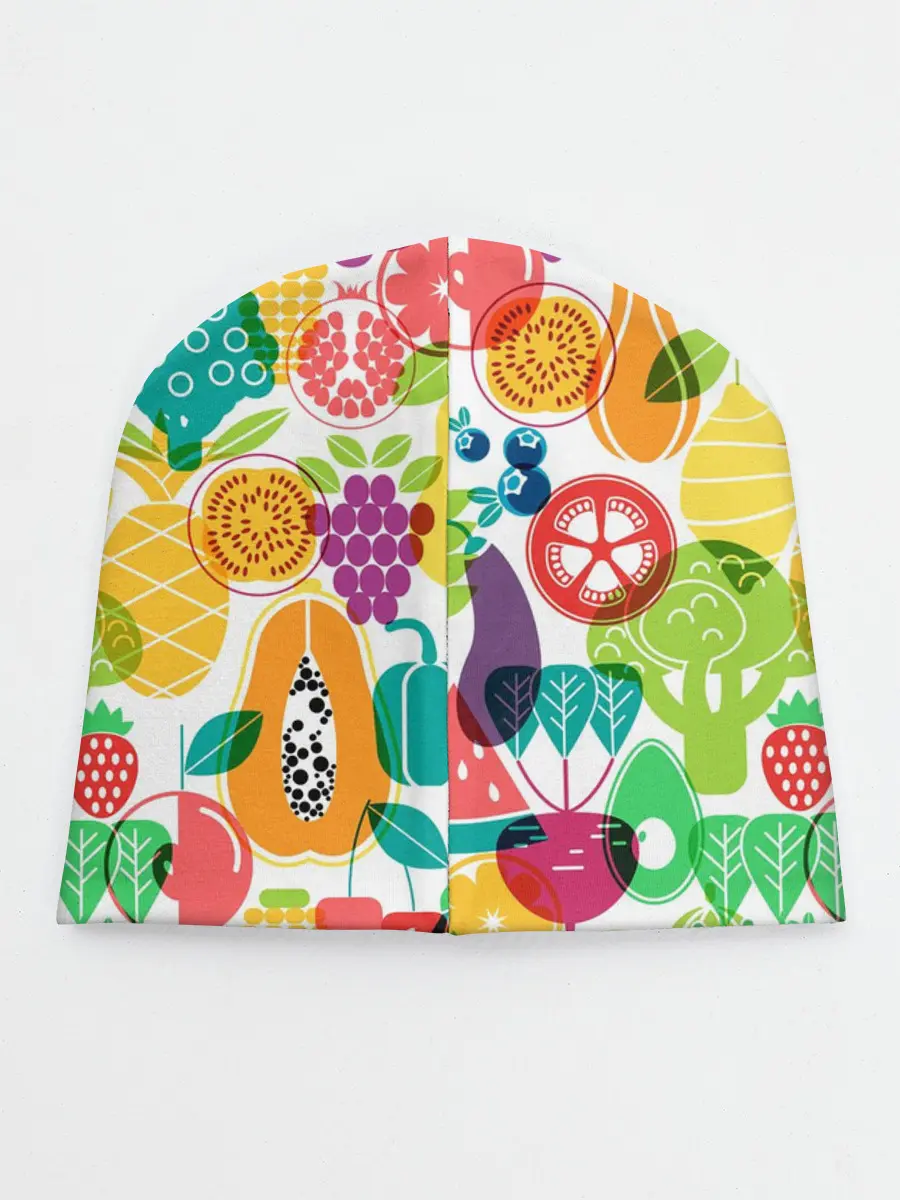 Детская шапка / овощи