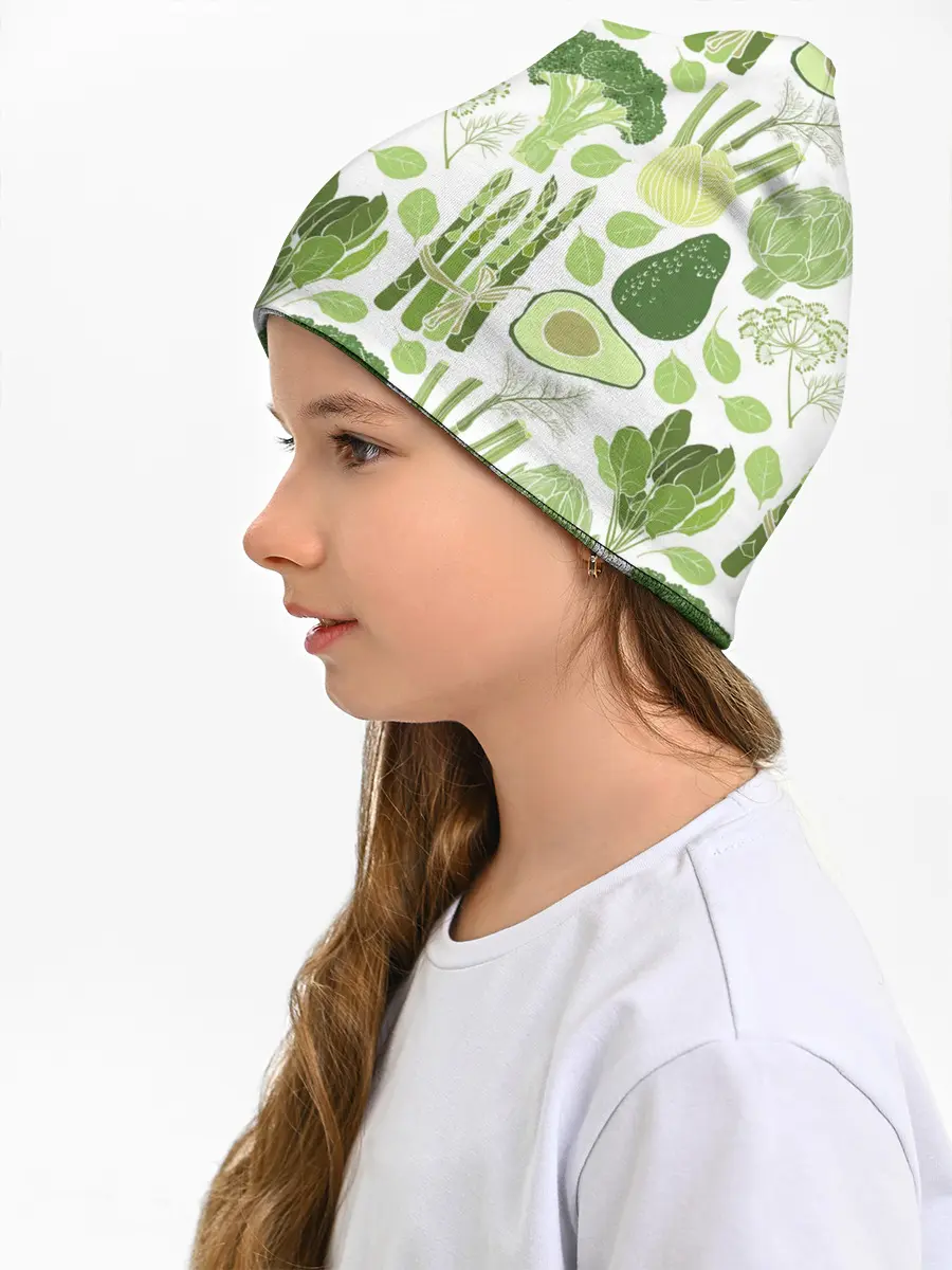 Детская шапка / овощи