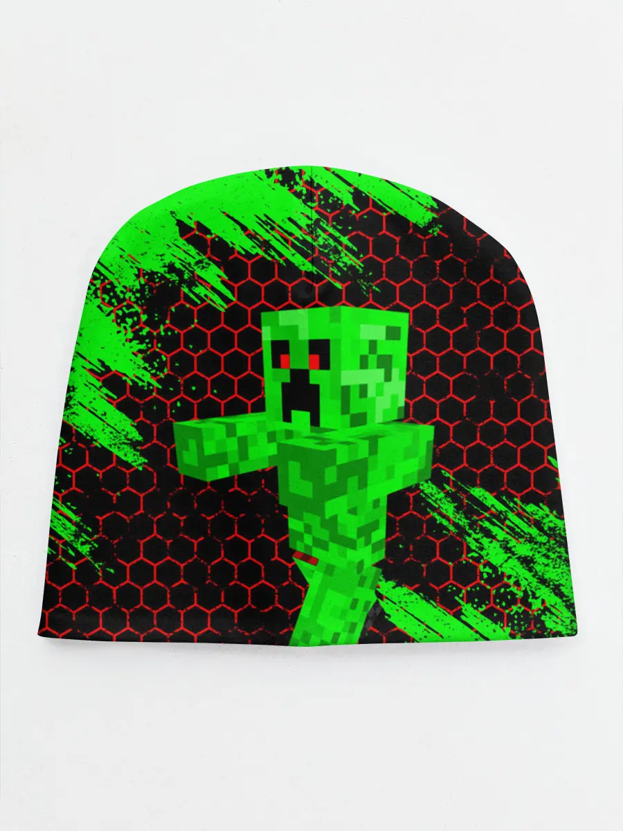 Детская шапка / MINECRAFT CREEPER