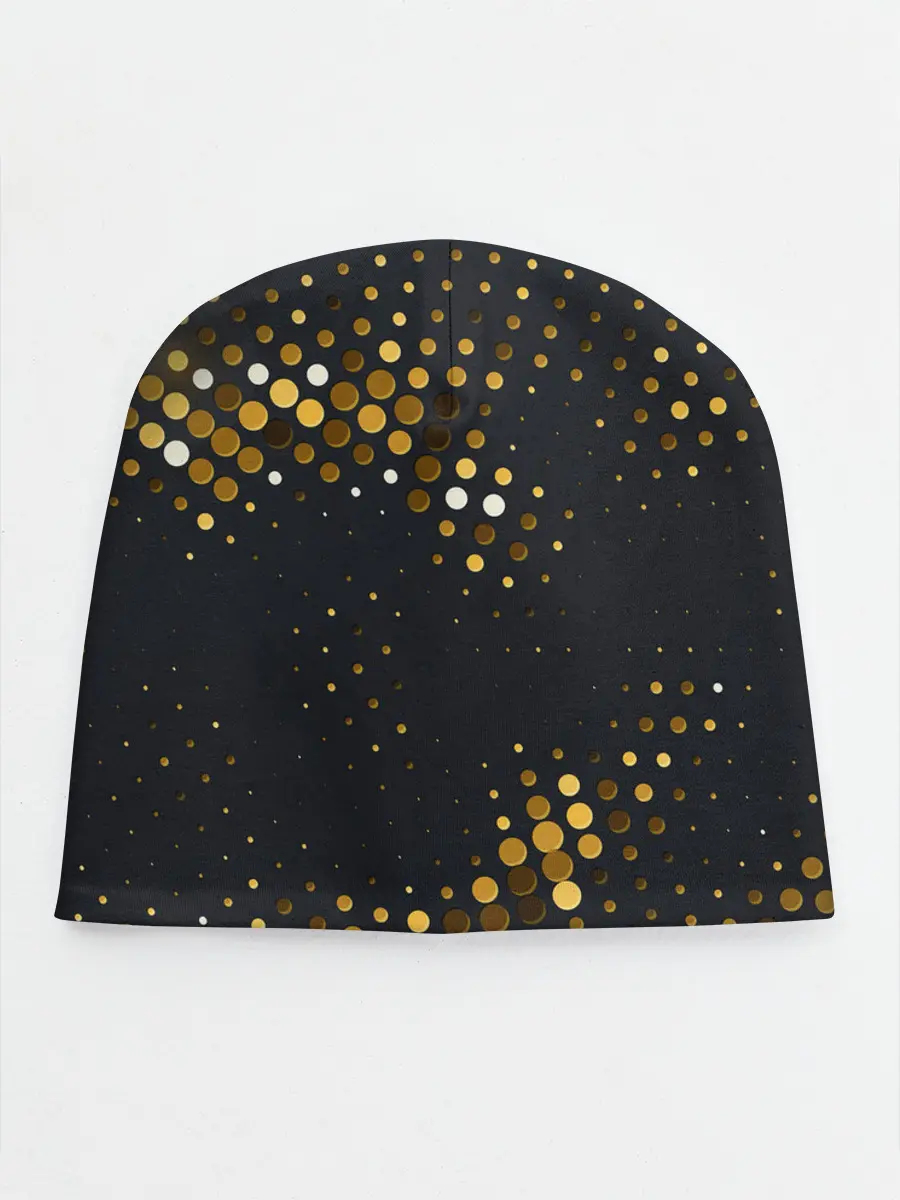 Детская шапка / black gold