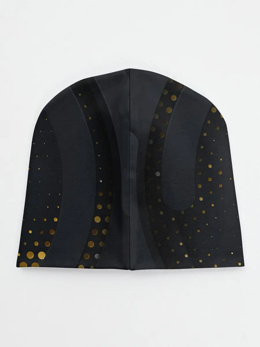 Детская шапка / black gold