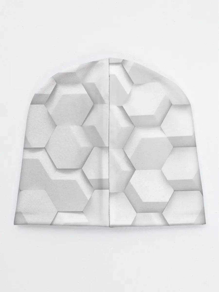 Детская шапка / 3D WHITE