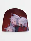 Детская шапка / Cerberus обнимаются втроем Helltaker