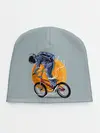 Детская шапка / Космический велосипедист