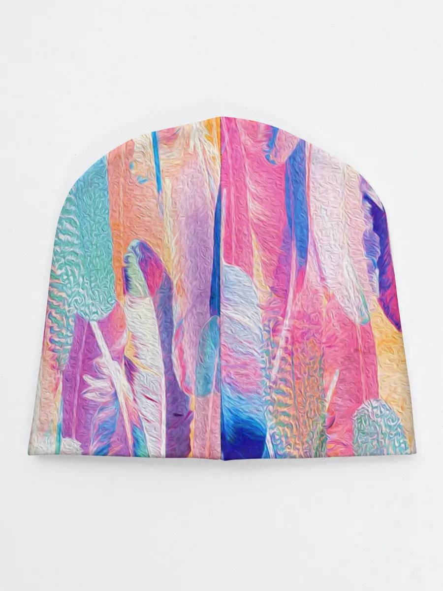 Детская шапка / ПЕРЬЯ