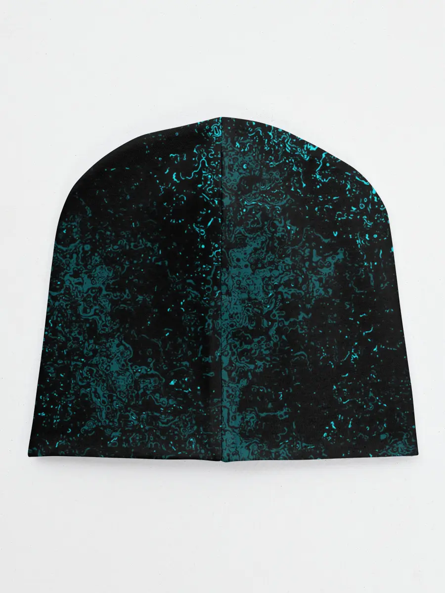 Детская шапка / БРЫЗГИ-КРАСОК НЕОН