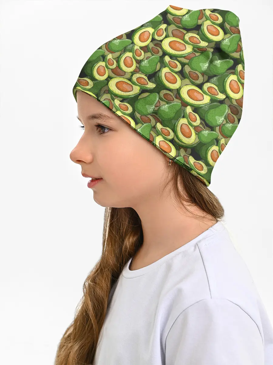 Детская шапка / avocado