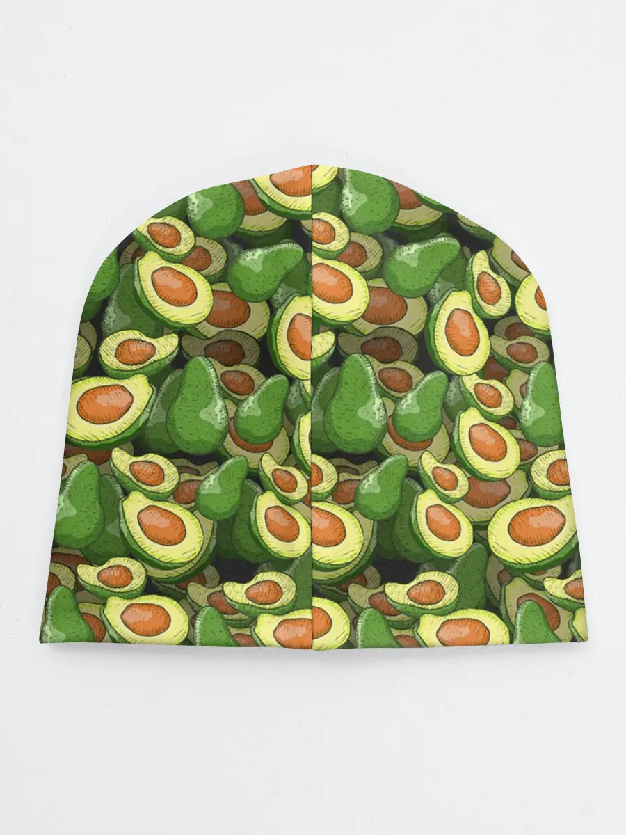 Детская шапка / avocado