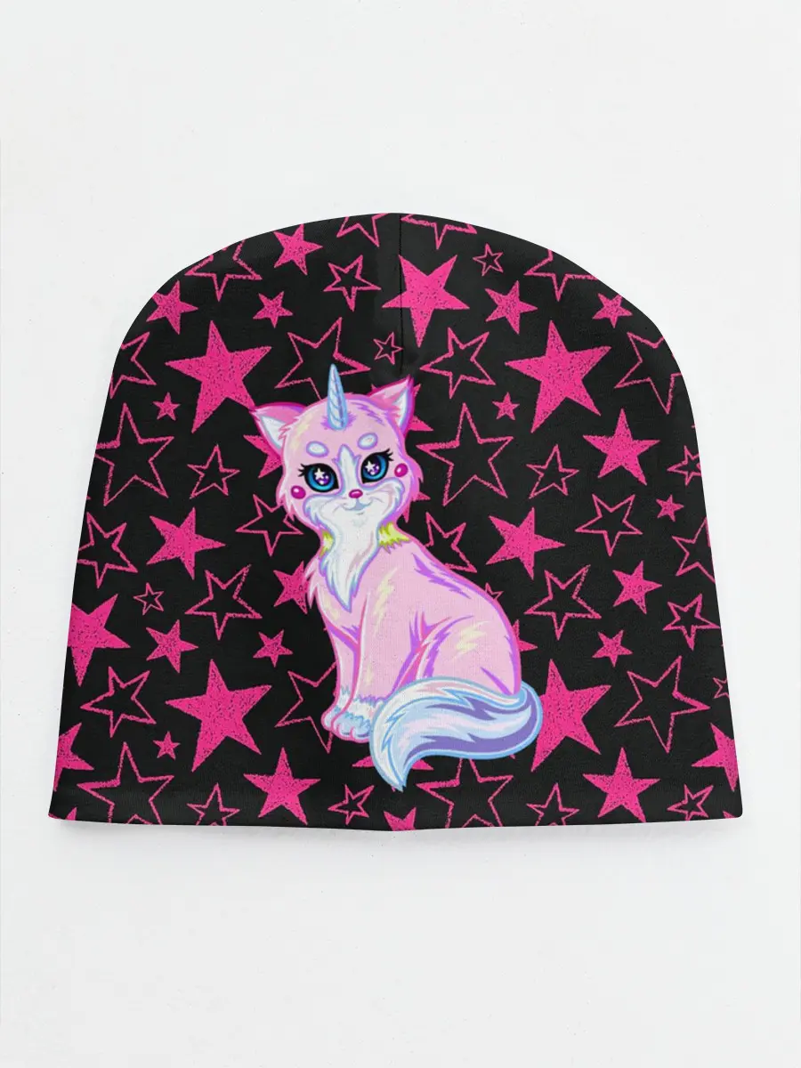 Детская шапка / Cat Unicorn | Кот Единорог