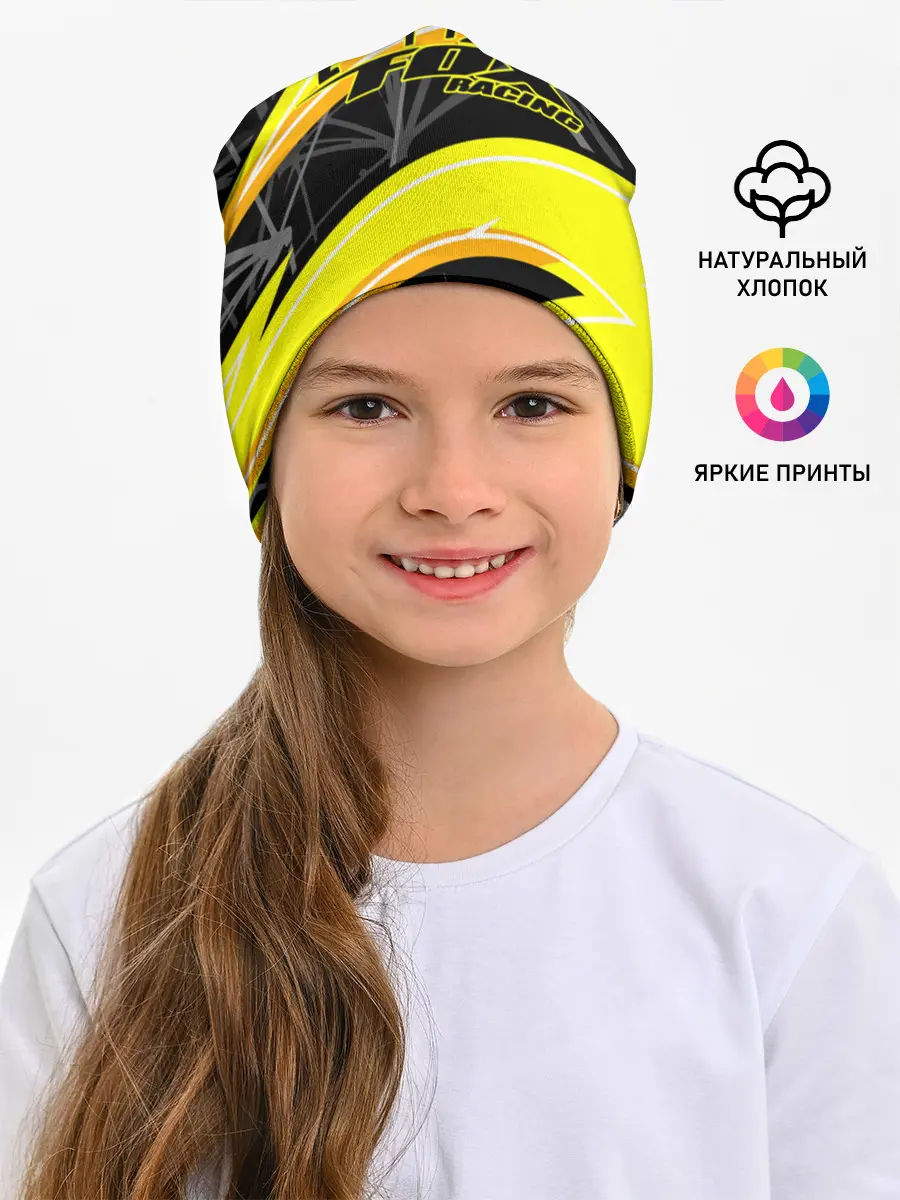 Детская шапка / Форма для мотокросса FOX