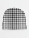 Детская шапка / Черная клеточка
