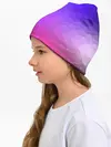 Детская шапка / фиолетовый кристалл