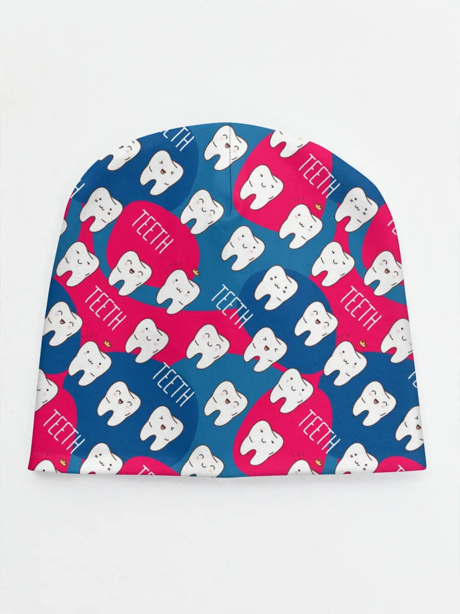 Детская шапка / зубы