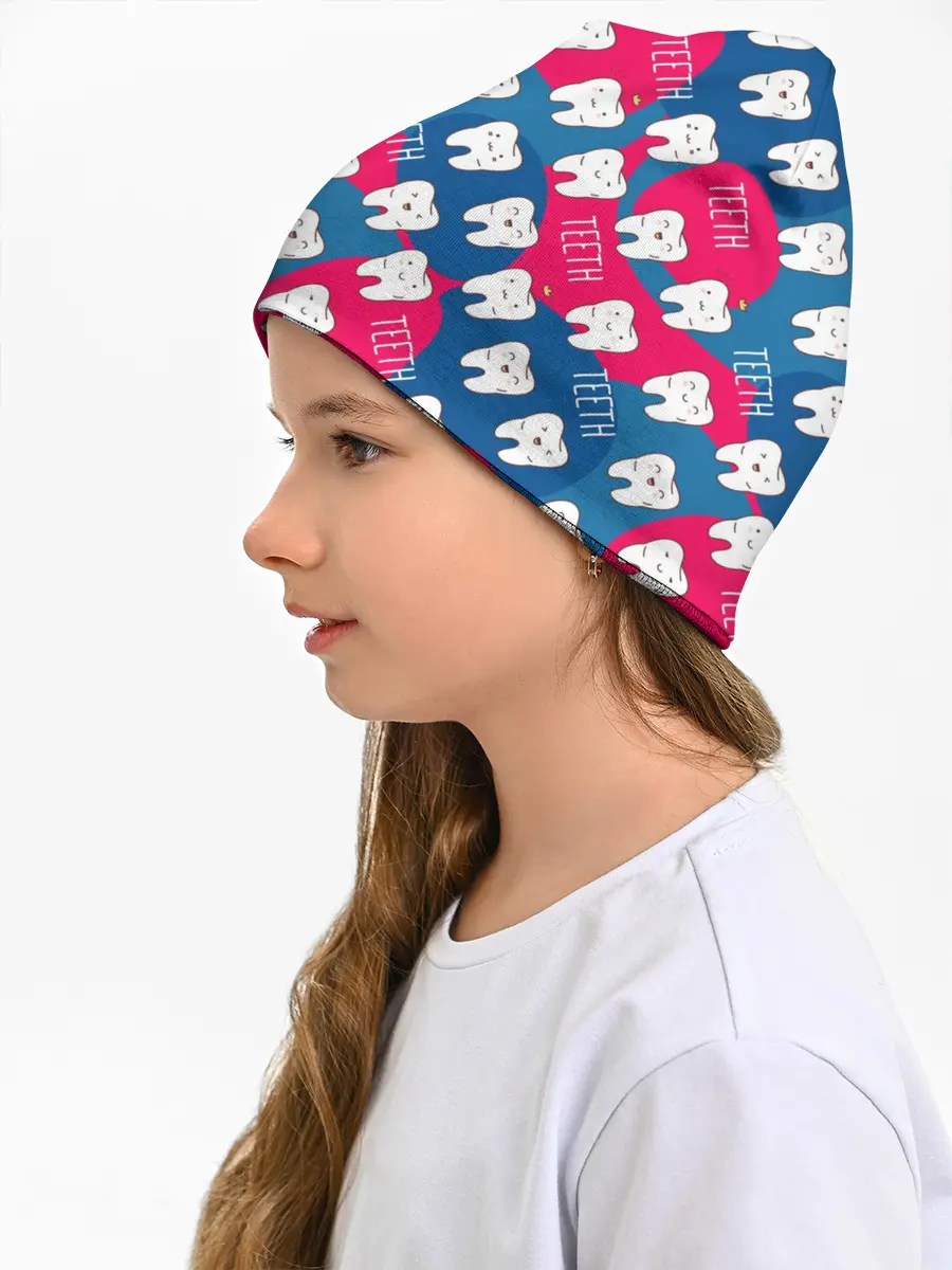 Детская шапка / зубы