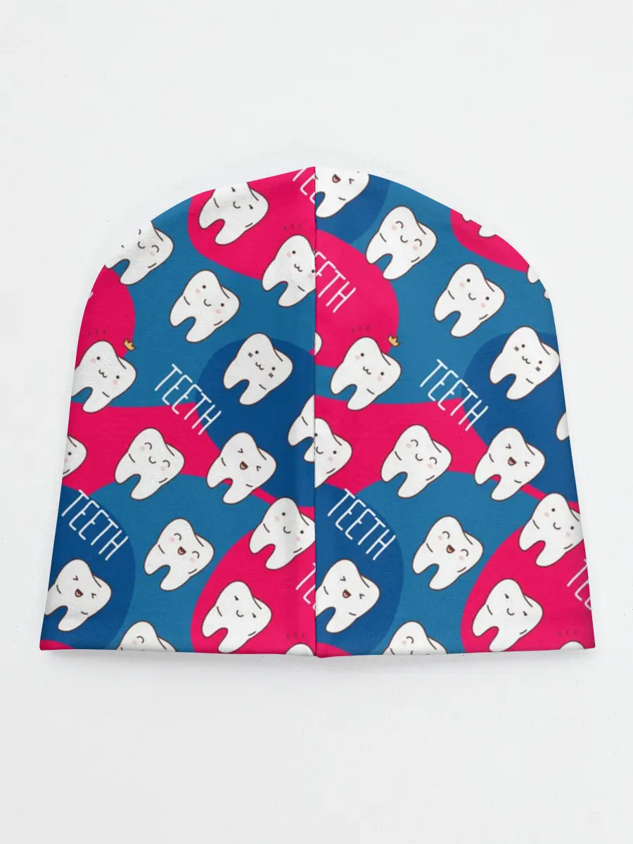 Детская шапка / зубы