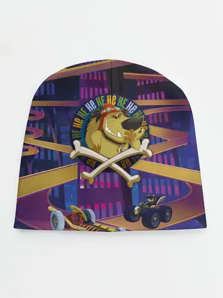 Детская шапка / Muttley HE HE HE