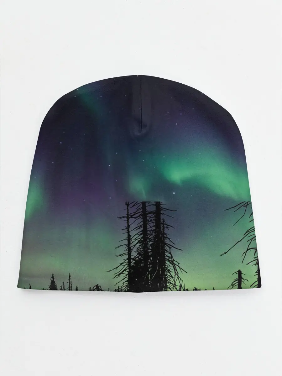 Детская шапка / Северное сияние