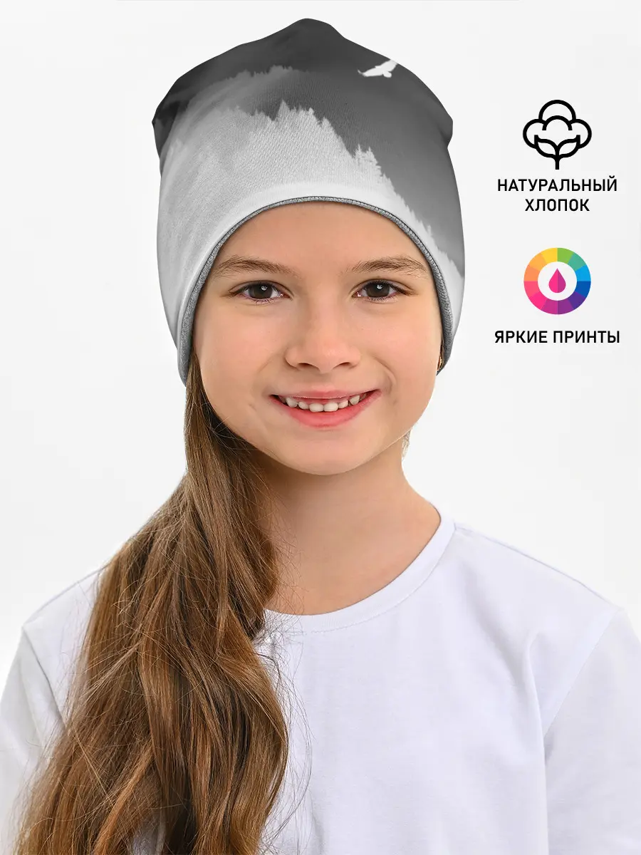 Детская шапка / ОРЁЛ НАД ЛЕСОМ