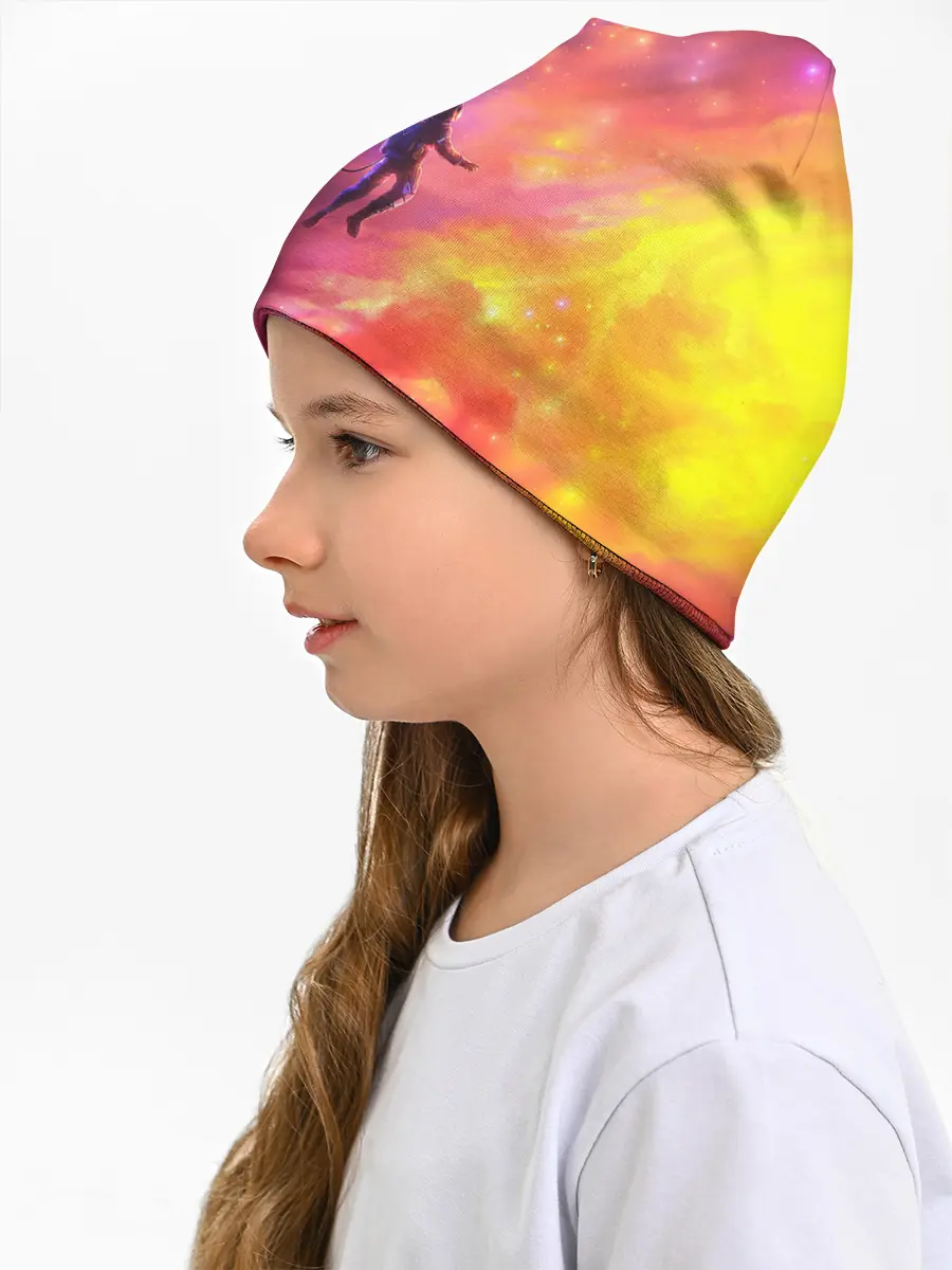 Детская шапка / НЕОНОВЫЙ КОСМОС