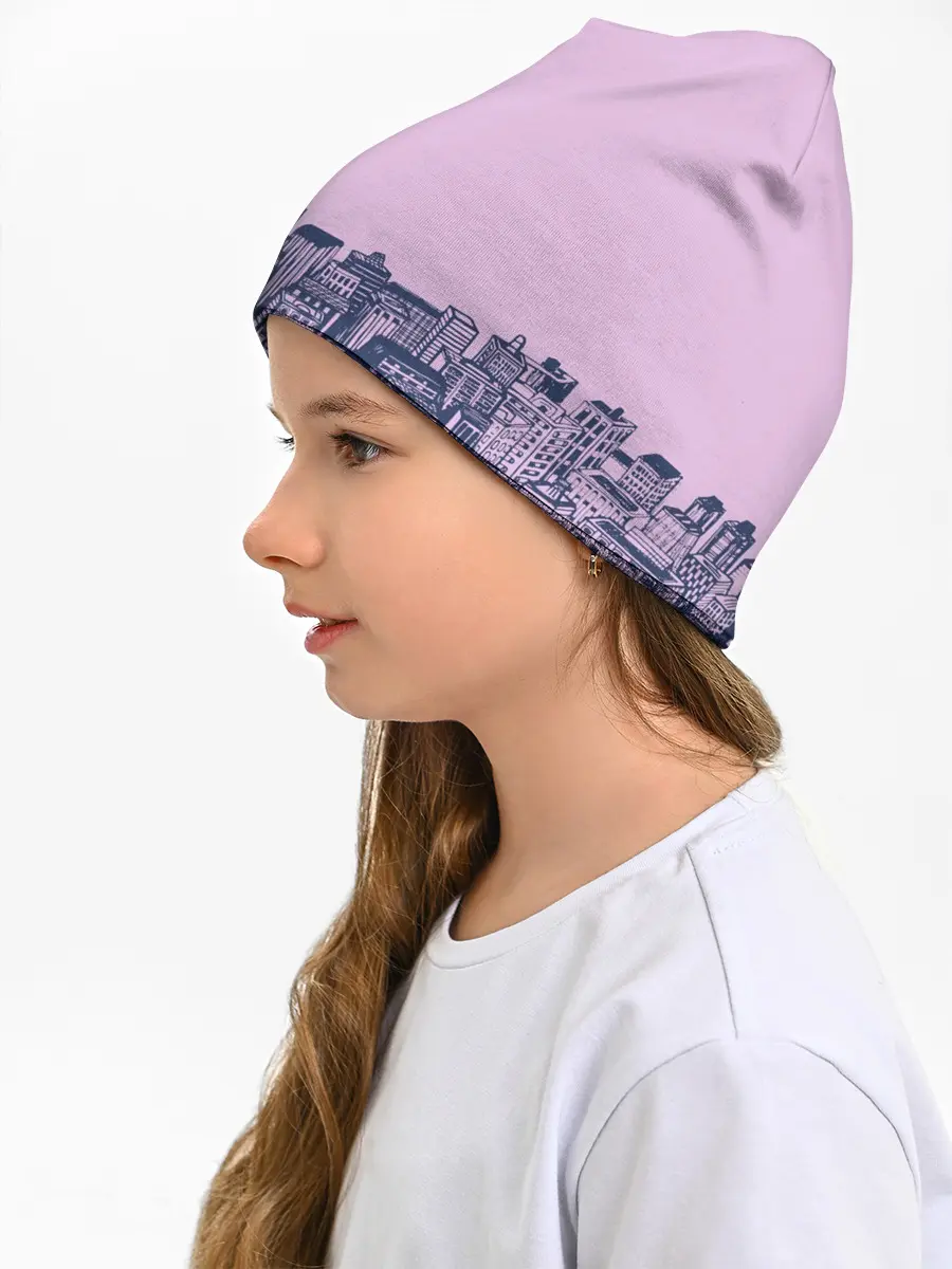 Детская шапка / город