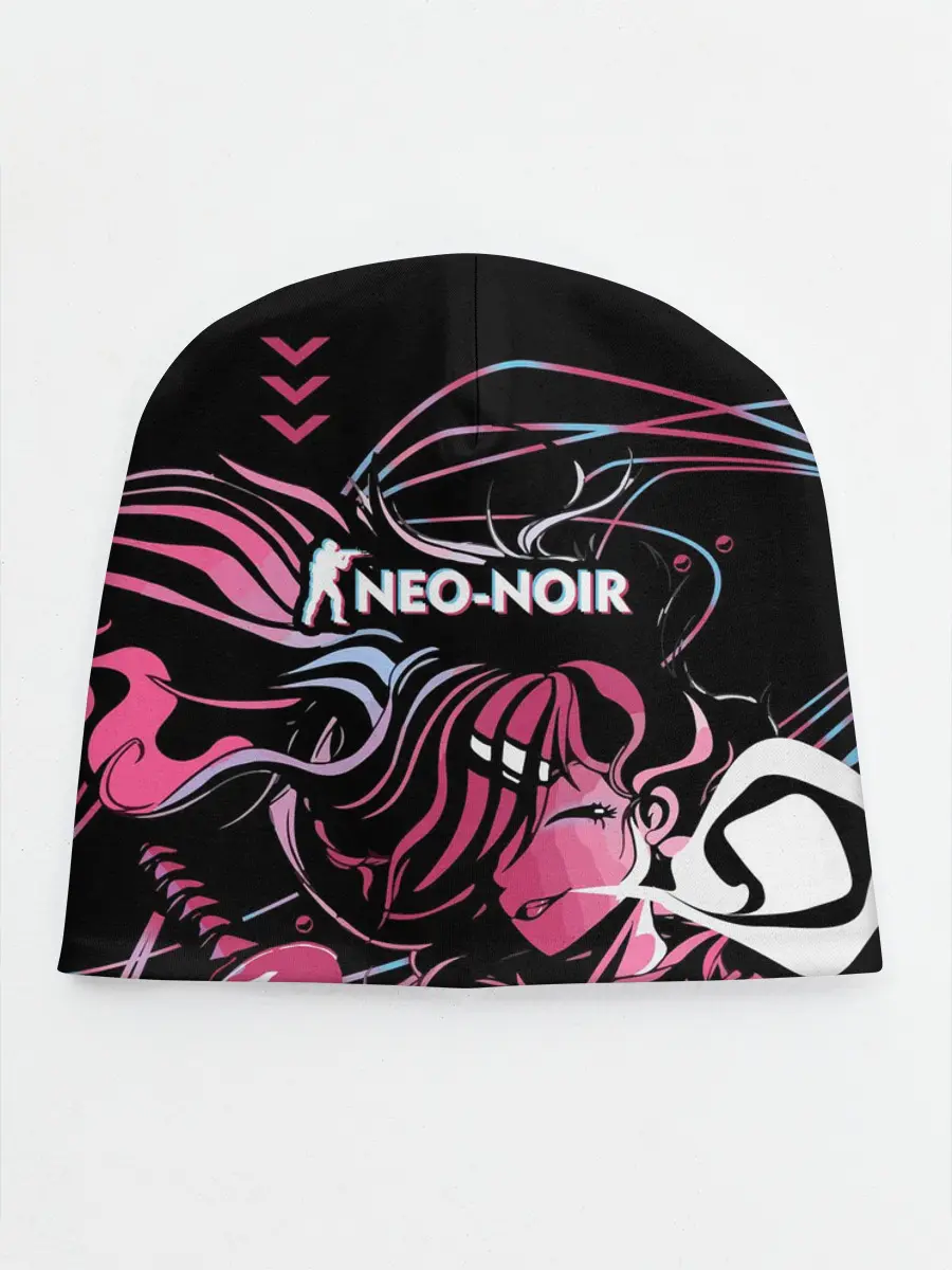 Детская шапка / cs:go - Neo-Noir | Неонуар