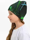 Детская шапка / DIGITAL NEON GREEN