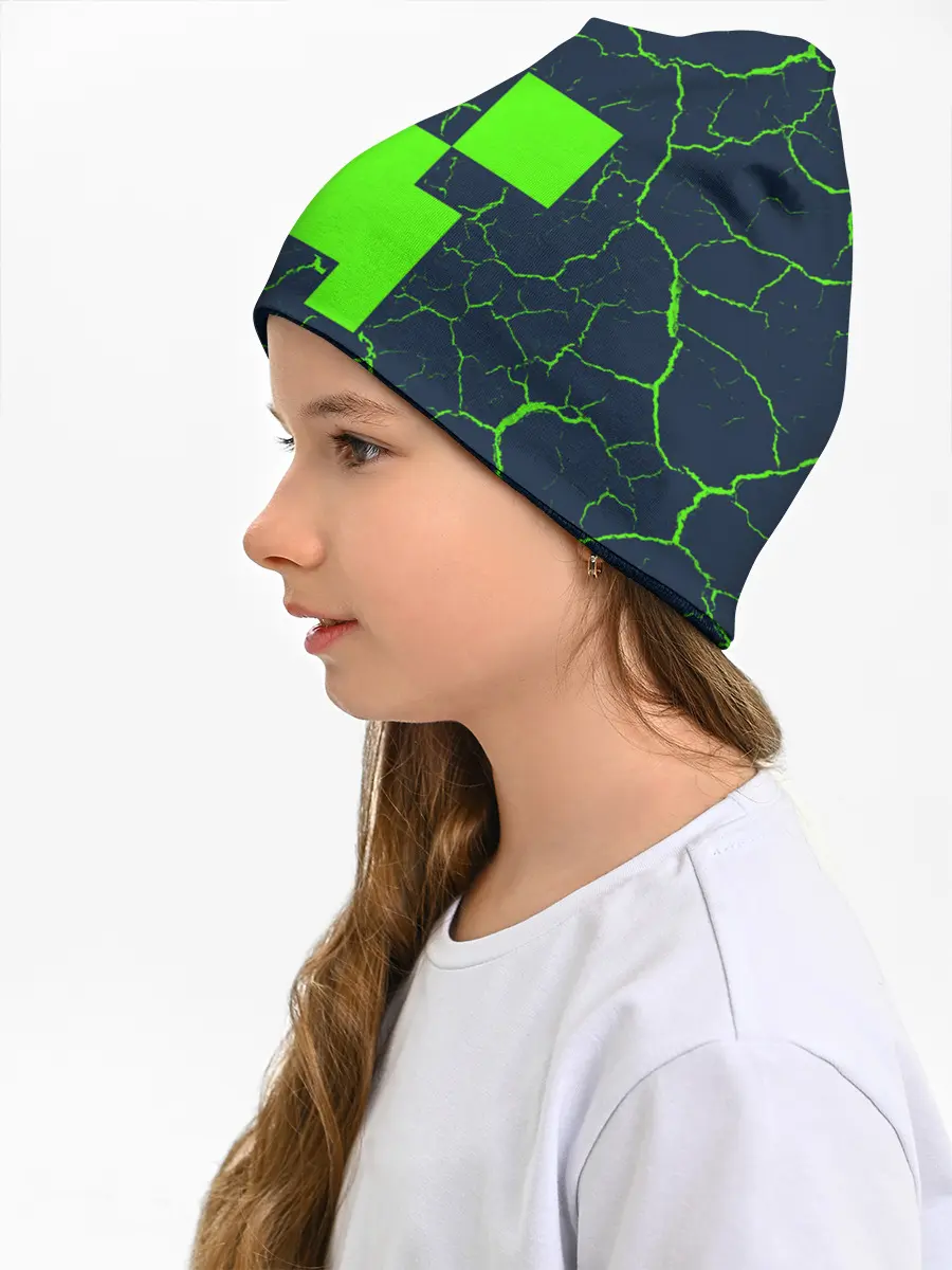 Детская шапка / MINECRAFT / МАЙНКРАФТ