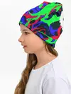Детская шапка / Абстрактные краски
